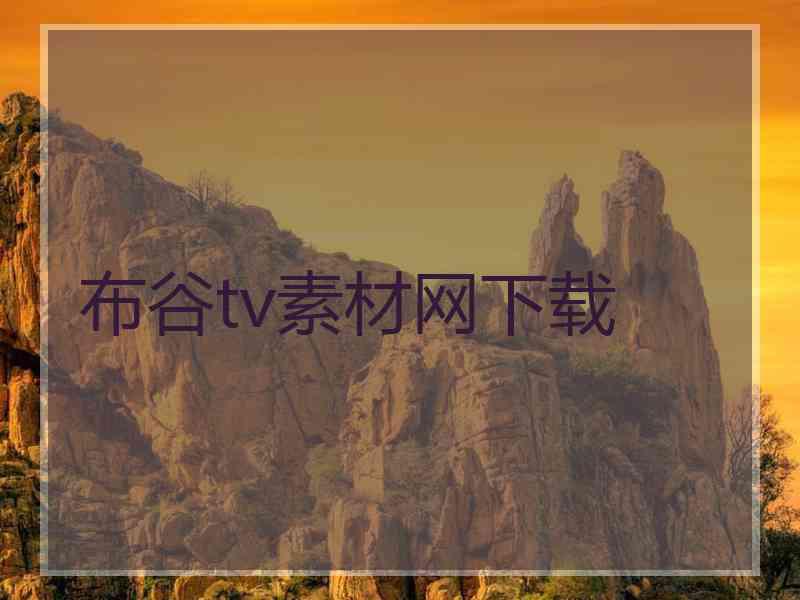 布谷tv素材网下载