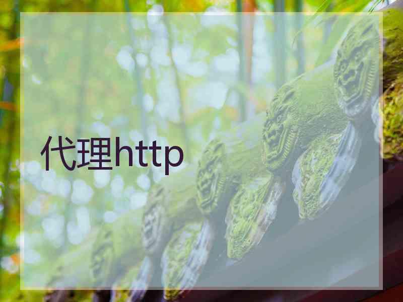 代理http