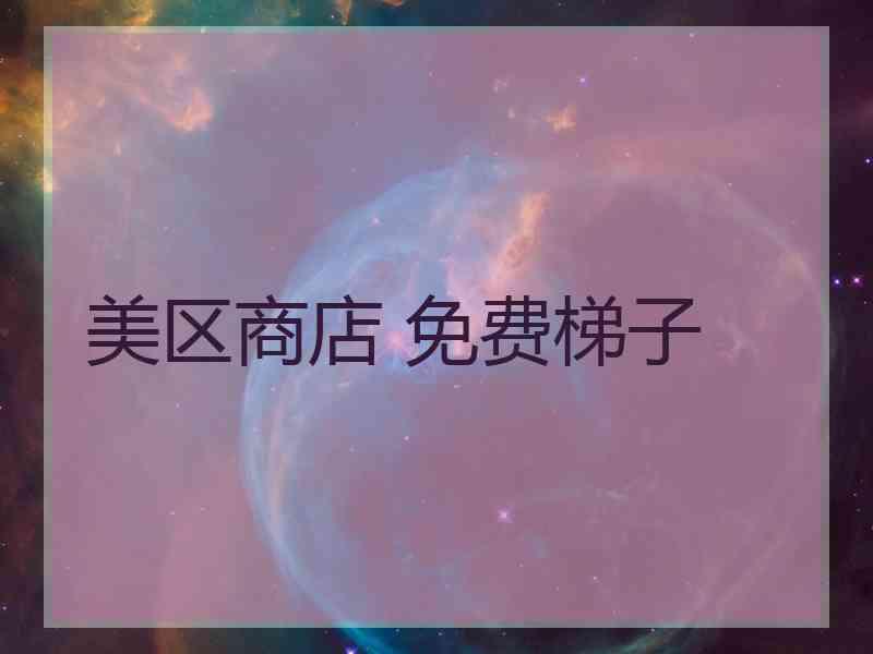 美区商店 免费梯子