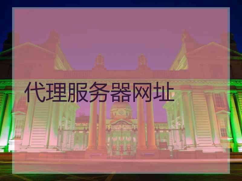 代理服务器网址