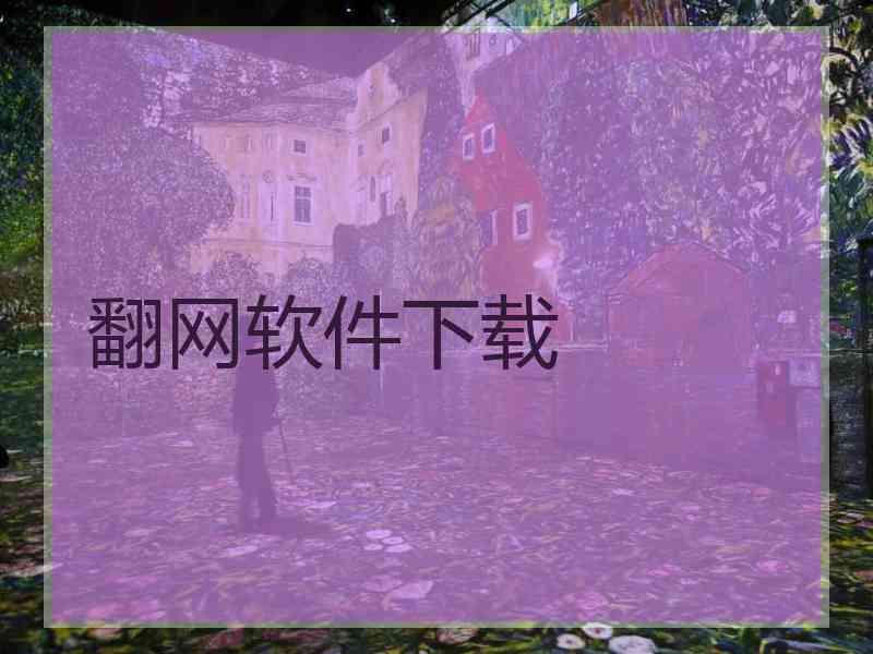 翻网软件下载