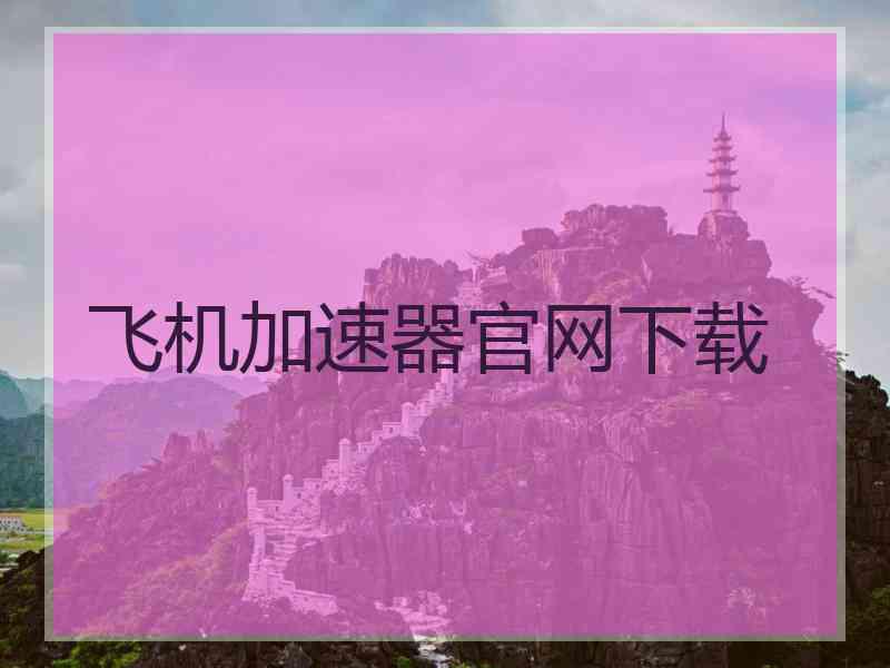 飞机加速器官网下载