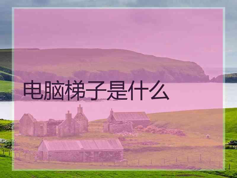 电脑梯子是什么