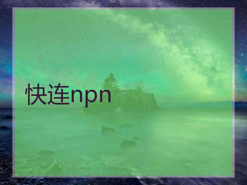 快连npn