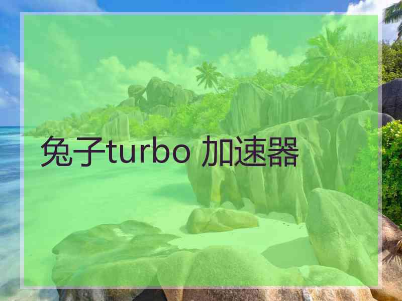 兔子turbo 加速器